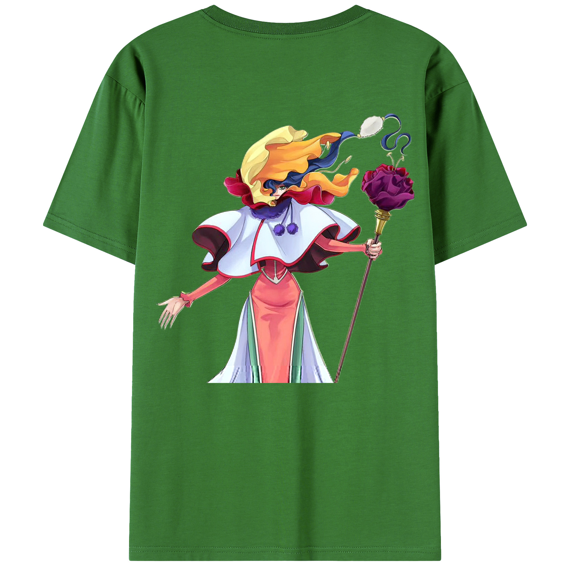 （画像用） 遊☆戯☆王 Yu-Gi-Oh! レディース半袖Tシャツ(バックプリント)